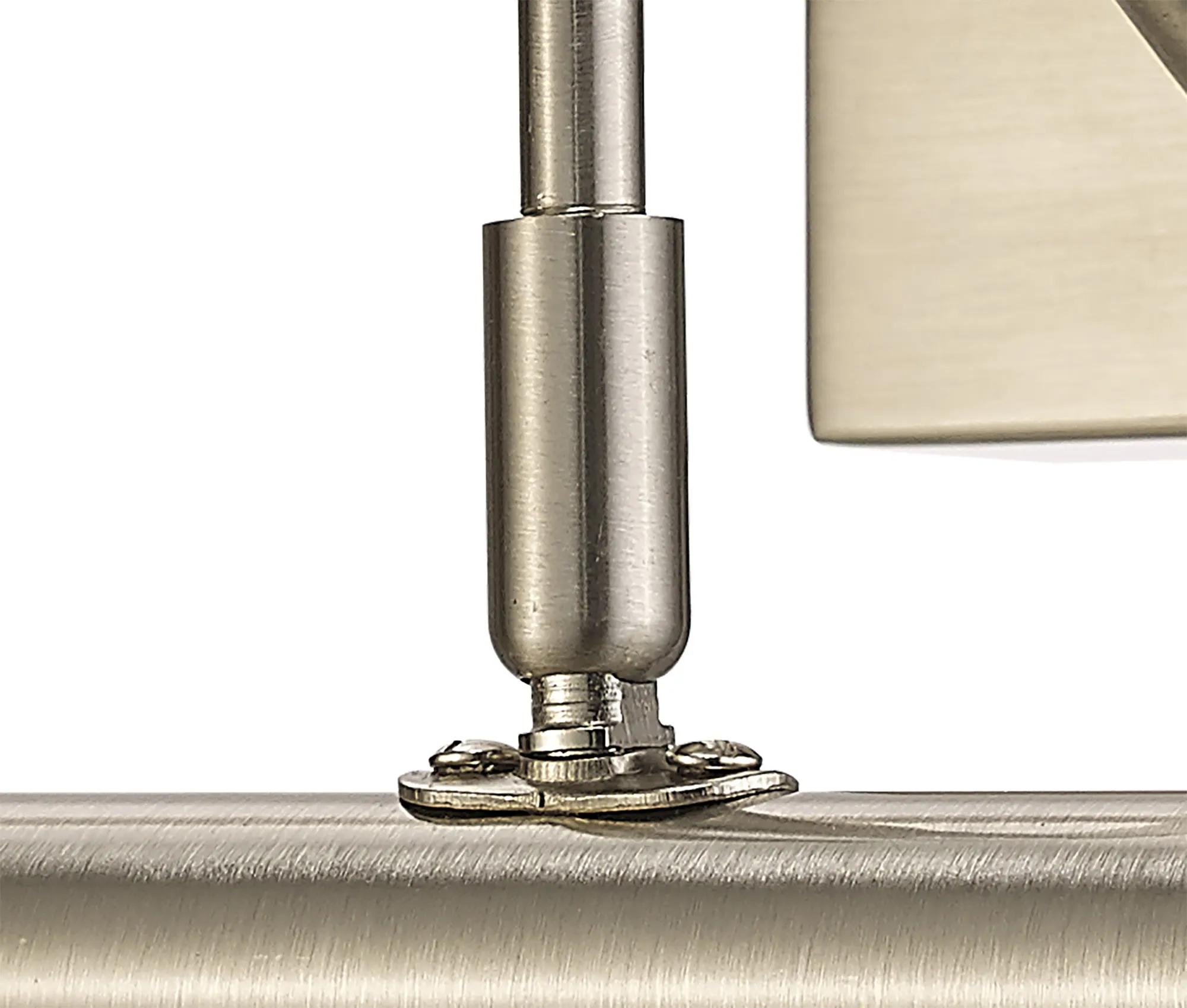 Abacus 8W Dimmable Wall/Picture Light Switched 3000K Satin Nickel DK1083  Deco Abacus Dimmable Satin Nickel